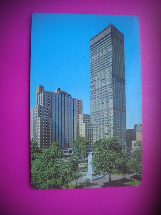 HOPCT 7471 PARCUL DOMINION -BANCA IMPERIAL-CAMERA DE COMERT -STAMPILOGRAFIE -CANADA-AMERICA DE NORD -CIRCULATA