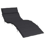 Cumpara ieftin Perna de sezlong, negru, 180x60x4 cm, textil Oxford