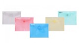 Mapa plastic cu capsa Donau A6 landscape set 10 buc 180 microni