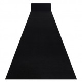 Traversa anti-alunecare RUMBA o singură culoare negru, 80 cm