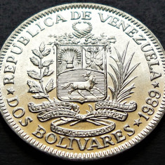 Moneda exotica 2 (DOS) BOLIVARES - VENEZUELA, anul 1989 *cod 2340