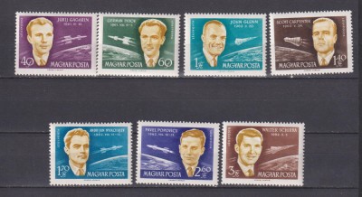 UNGARIA 1962 COSMOS MI: 1873-1879 MNH foto