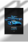 mxm_racing_28|Poster de curse GT și DTM, mașini de curse moderne pe p&acirc;nză, artă murală fără ramă cu motorsport, legende de pistă | A3 (29.7 x 42 cm) -