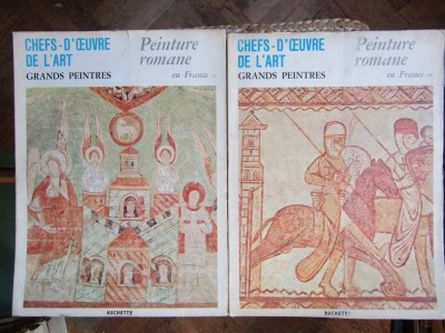 Chefs-d&amp;#039;oeuvre De L&amp;#039;art Grands Peintres Peinture Romane En France 2 VOL foto
