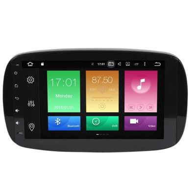 Navigatie Auto Multimedia cu GPS Smart (2014 +), 4 GB RAM + 64 GB ROM, Slot Sim 4G pentru Internet, Carplay, Android, Aplicatii, USB, Wi-Fi, Bluetooth foto