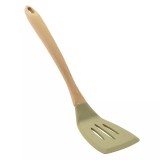 Lopata de servit si &icirc;ntors carnea, din silicon si lemn Handy KitchenServ, Perfect Home