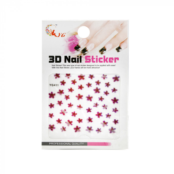 Tatuaj / Sticker 3D unghii, abtibild nail art, Nail Sticker YG411