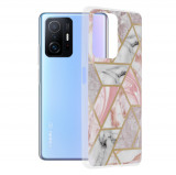 Techsuit - Marble Series - Xiaomi 11T / 11T Pro roz