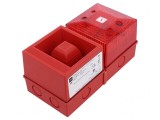 Semnalizator Luminos și Acustic 24VDC Sirenă cu Lumină Flash