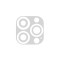 Set 2 folii protectie camera, pentru Iphone 15 Pro Max, silicon