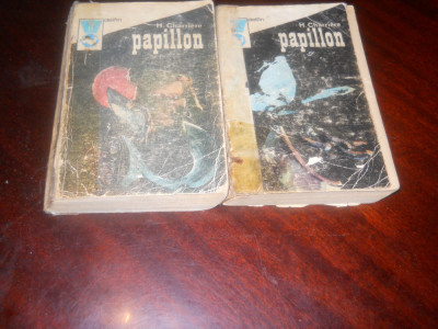 PAPILLON- HENRI CHARRIERE- 1972 - 2 volume foto