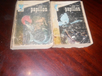 PAPILLON- HENRI CHARRIERE- 1972 - 2 volume foto