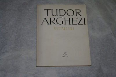 Tudor Arghezi - Ritmuri - 1966 foto