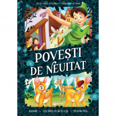 Povesti De Neuitat , Bambi, Cei Trei Purcelusi, Peter Pan, - Editura Kreativ