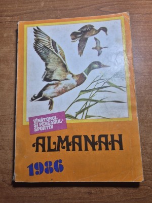 almanah vanatorul si pescarul sportiv - din anul 1986 foto