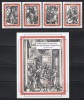 Guyana 1993 - Picturi de Albrecht D&uuml;rer, Serie + Colita, MNH, Nestampilat