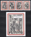 Guyana 1993 - Picturi de Albrecht D&uuml;rer, Serie + Colita, MNH, Nestampilat