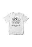 Cumpara ieftin Tricou I Read Books and I Know Things