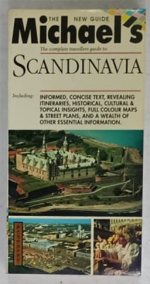 THE COMPLETE TRAVELLERS GUIDE TO SCANDINAVIA , THE NEW GUIDE MICHAEL &amp;#039;S , 1995 foto