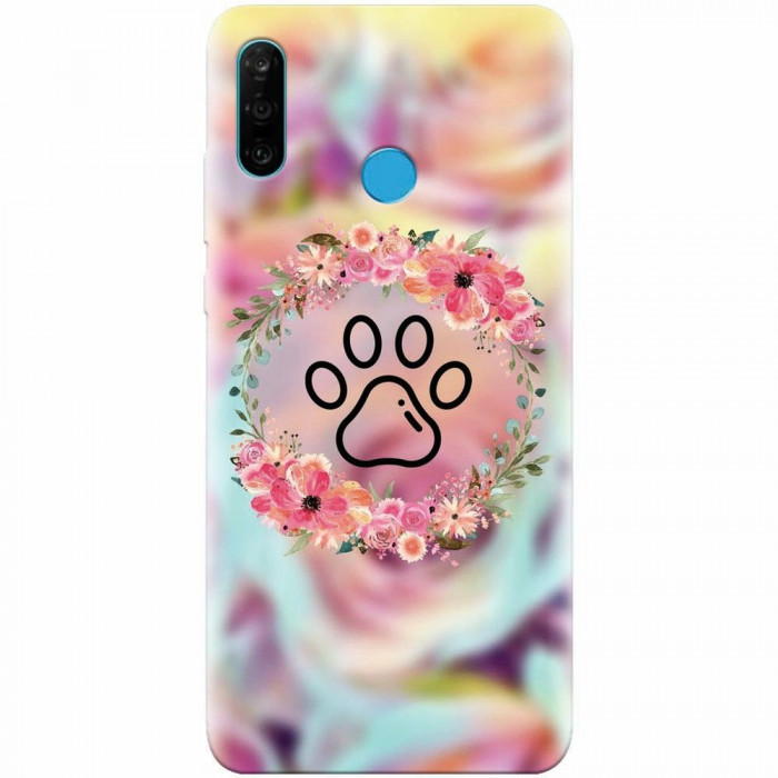 Husa silicon pentru Huawei P30 Lite, Animal Love