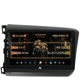 Cumpara ieftin Navigatie Honda Civic (2012-2015), Android 13, B-Octacore 6GB RAM + 128GB ROM, 9 Inch - AD-BGB9006+AD-BGRKIT007