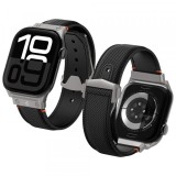 Curea Spigen Classic Fit pentru Apple Watch 49mm / 46mm / 45mm / 44mm / 42mm Series, Neagra AMP09304