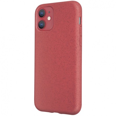 Husa Biodegradabila Forever Bioio pentru Apple iPhone 11, Rosie foto