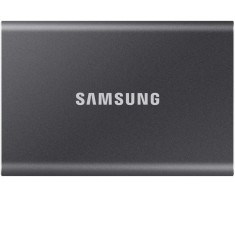 SSD extern Samsung T7 portabil, 1TB, USB 3.2, Titan Grey