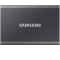 SSD extern Samsung T7 portabil, 500GB, USB 3.2, Titan Grey