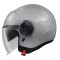 Casca pentru scuter - motocicleta MT Viale SV S A12 gri lucios (ochelari soare integrati) (open face) &ndash; omologare noua ECE 22.06 XS (53/54cm)