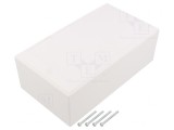 Carcasă universală ABS albă 112x200x71 mm