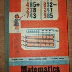 Matematica. Manual pentru clasa a 3-a - Dumitru Rosca, Maria Dornescu-Rotaru