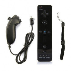 Remote Motion Plus + Nunchuck - compatibil la Nintendo Wii - 60416 foto