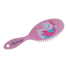 Perie de par pentru fetite roz Unicorn Dreams Martinelia 20291R