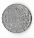 Moneda 5 lei 1947 - Romania