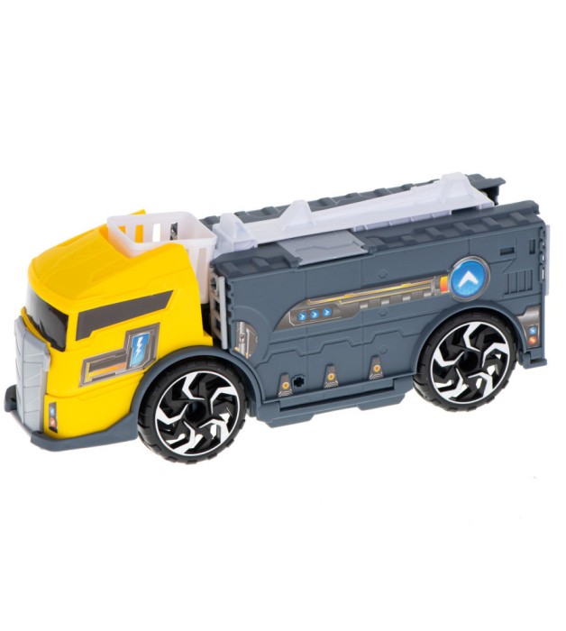 Transporter camion auto 2 in 1 parcare remorca