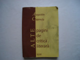 Alte pagini de critica literara - Augustin Cozmuta