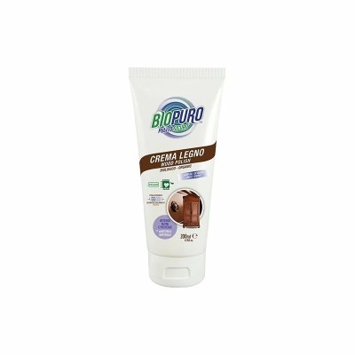 Crema hipoalergena pentru curatarea si intretinerea lemnului, bio, 200ml - Biopuro foto