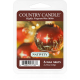 Country Candle Nativity ceară pentru aromatizator 64 g
