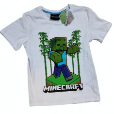 Tricou Minecraft ORIGINAL Zombie Forest 5-12 ani + Bratara CADOU !!