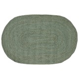 vidaXL Covoare de zonă Verde măsliniu 100 x 152 cm Iută 42010646