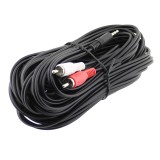 Cablu jack 3,5mm tata, 2 x RCA tata, 10m, L101713