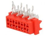 Micro-MaTch Soclu Mamă 8 PIN THT 2x4 PCB, TE Connectivity