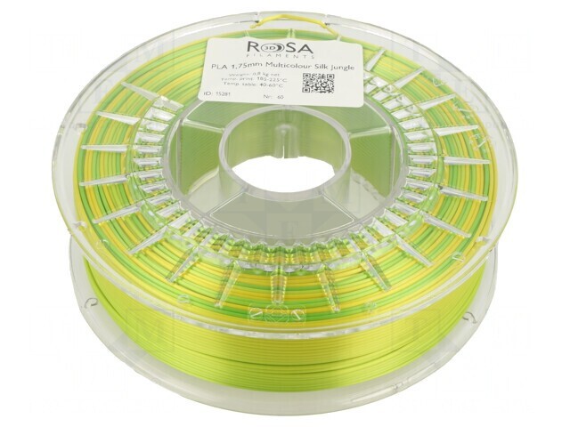 PLA Multicolour Filament 1.75mm Jungle 800g