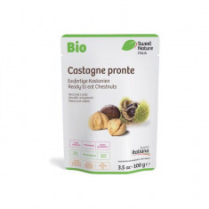 Castane bio decojite, gata de mancat, 100g Sweet Nature Italia