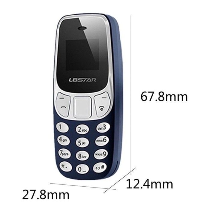 Mini telefon dual sim radio fm bluetooth