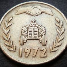 Moneda FAO 1 DINAR - ALGERIA, anul 1972 *cod 4863 A = excelenta