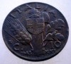 1.711 ITALIA WWII VITTORIO EMANUELE III 10 CENTESIMI 1943 R, Europa, Bronz-Aluminiu