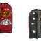 Stop spate lampa Jeep Liberty (Kj), 2001-2004, spate,omologare SAE, tip USA, sincronizare portocalie, 55155829AE; 55155829AF; 55155829AG; 55155829AH;