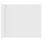 vidaXL Paravan de balcon, alb, 75 x 300 cm, țesătură oxford